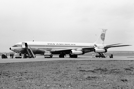 Boeing 707 der Pan Am in Wien - Foto: Archiv AAM