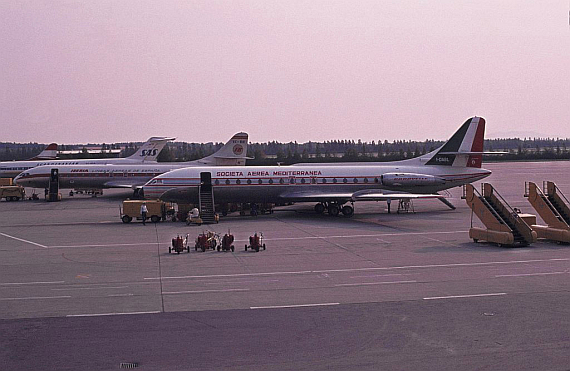 Von Ende der 1950er Jahre an bis Ende der 1960er Jahre an, begannen Jets die Propellermaschinen zu verdrängen - Foto: Frank Ebeling