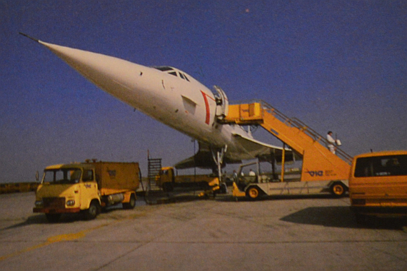 Auch British Airways war einmal mit der Concorde in Wien zu Besuch - Foto: Archiv Flughafen Schwechat