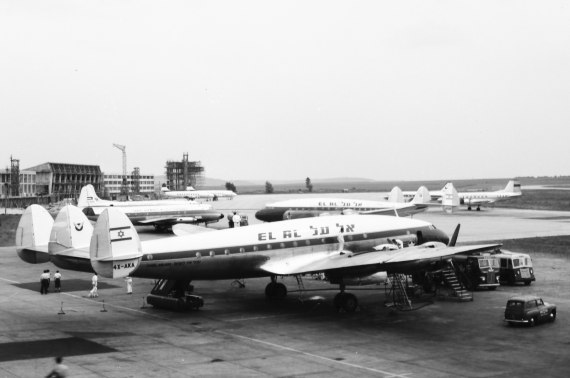 Trotz der schrecklichen Geschehnisse im Zweiten Weltkrieg war die 1948 gegründete Fluggesellschaft El Al unter den ersten, die Verbindungen nach Wien aufnahmen - Foto: AAM Archiv