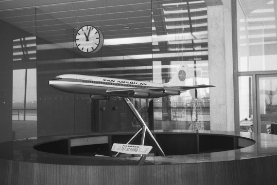 Pan Am flog bereits ab Anfang der 1960er Jahre auch mit Jets nach Wien und bewarb die "Jet Clipper" Verbindungen entsprechend - Foto: Archiv Flughafen Schwechat