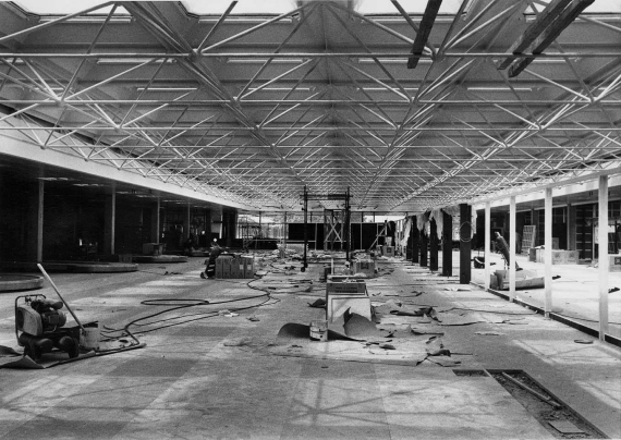 1969/70 wurde mit dem Bau der neuen Ankunftshalle begonnen - Foto: Archiv Flughafen Schwechat