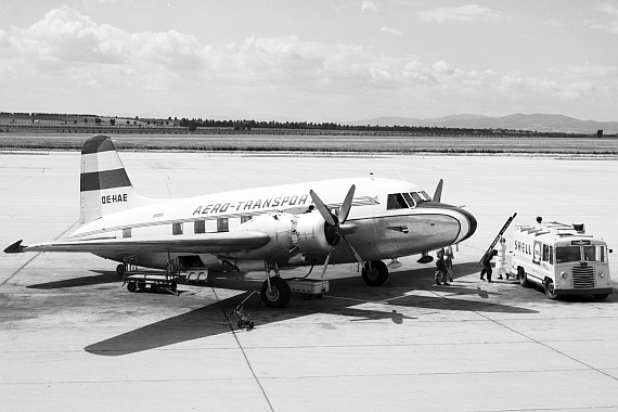 Die Fluglinie setzte unter anderem Vickers Viking ein - Foto: Archiv AAM