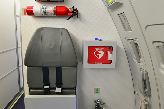 Defi an Bord einer Maschine der EVA AIR - Foto: Austrian Wings Media Crew Defi an Bord einer Maschine der EVA AIR - Foto: Austrian Wings Media Crew