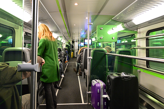 Passagiere im CAT Passagiere im CAT