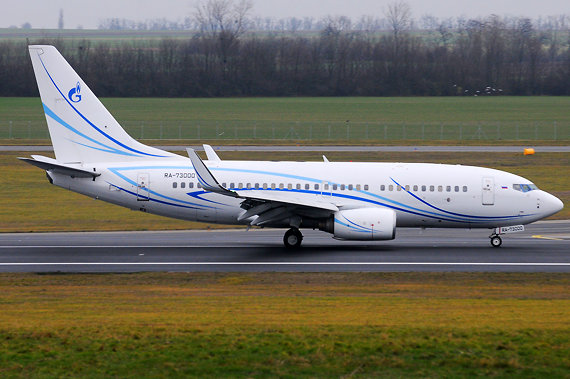 Gazpromavia Boeing 737-700 - Foto: Austrian Wings Media Crew