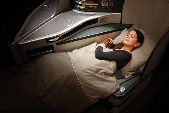 Katia Wagner als Werbegesicht für die EVA Air Royal Laurel-Class - Foto: EVA Air Katia Wagner als Werbegesicht für die EVA Air Royal Laurel-Class - Foto: EVA Air