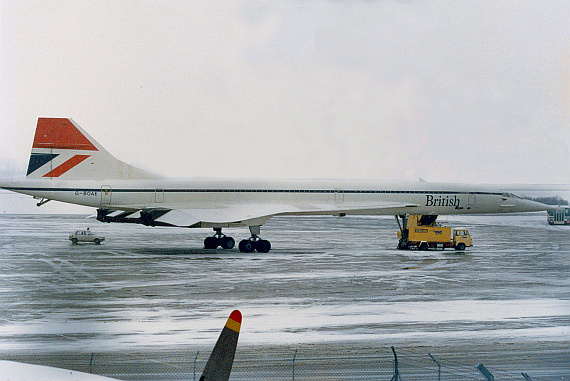 Diese Aufnahme stammt von 1985, laut Auskunft des Fotografen war die Maschinen für einen Charterflug in Wien - Foto: Thomas Ranner