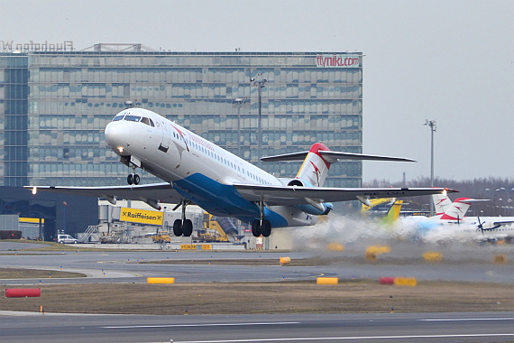 Die Tage der Fokker-Flotte bei Austrian sind gezählt, Symbolbild - Foto: Austrian Wings Media Crew