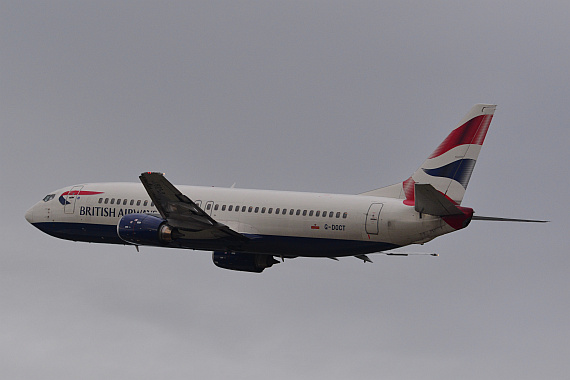 British Airways Boeing 737-400 G-DOCT Foto PA Austrian Wings Media Crew British Airways Boeing 737-400 G-DOCT Foto PA Austrian Wings Media Crew