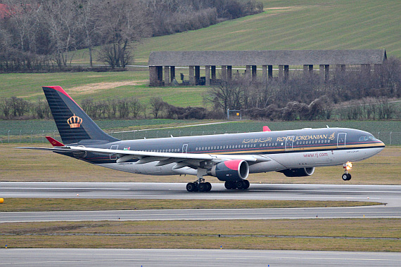 Royal Jordanian Airbus A330-200 JY-AIF Start Piste 29_1 Foto PA Austrian Wings Media Crew