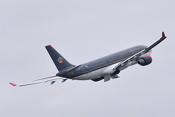 Royal Jordanian Airbus A330-200 JY-AIF Start Piste 29_4 Foto PA Austrian Wings Media Crew