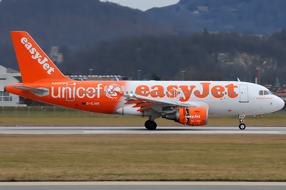 easyJet UNICEF Airbus A319 - Foto: Austrian Wings Media Crew