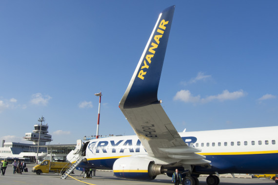 Ryanair vor Flughafen Linz - Foto: Austrian Wings Media Crew