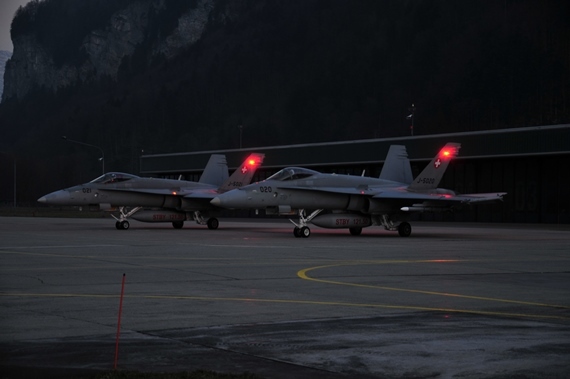 09 F-18 Schweizer LUftwaaffe Meiringen Foto Andy Herzog