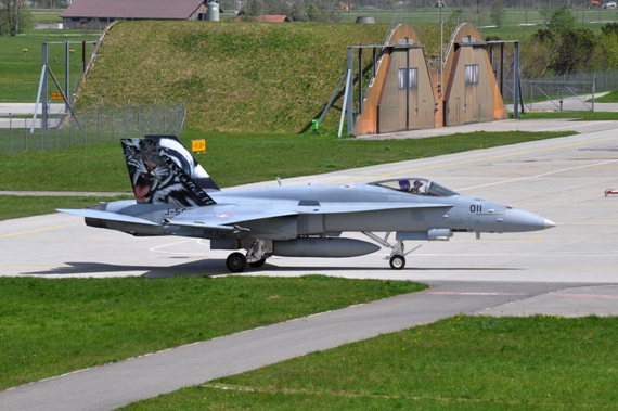 56 F-18 Schweizer LUftwaffe Meiringen Foto Andy Herzog