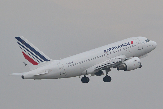 Air France Airbus A318 F-GUGG beim Start Foto PA Austrian Wings Media Crew Air France Airbus A318 F-GUGG beim Start Foto PA Austrian Wings Media Crew