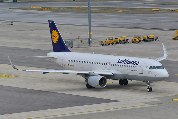 Lufthansa Airbus A320 mit Sharklets D-AIUB_1 Foto PA Austrian Wings Media Crew