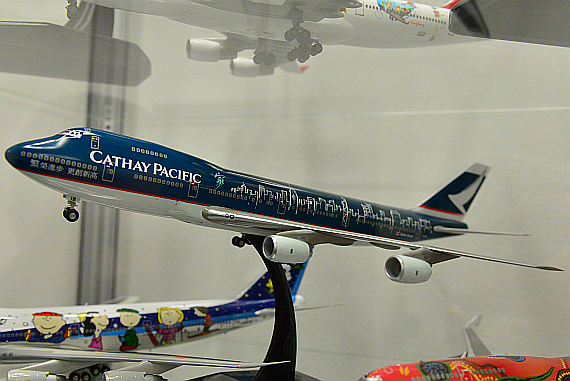 Modell Boeing 747-200 Cathay Pacific Foto PA Austrian Wings Media Crew Modell Boeing 747-200 Cathay Pacific Foto PA Austrian Wings Media Crew