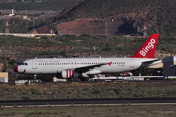 Teneriffa Airbus A320 Bingo 37. by Andy Herzog