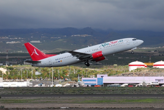 Teneriffa Albastar Boeing 737 18. by Andy Herzog Teneriffa Albastar Boeing 737 18. by Andy Herzog