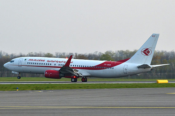 Air Algerie Boeing 737-800 7T-VKD