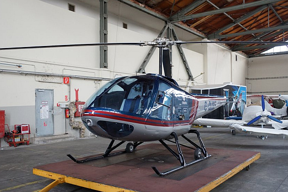 Der abgestürzte Helikopter, aufgenommen vor rund 1 Monat am Flugplatz Wels - Foto: Anton Wildberger Der abgestürzte Helikopter, aufgenommen vor rund 1 Monat am Flugplatz Wels - Foto: Anton Wildberger