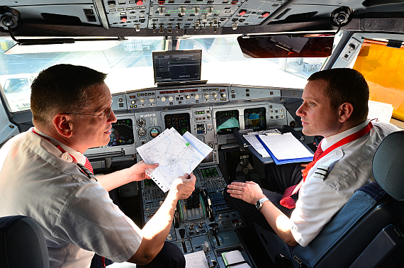 Gute Kommunikation zwischen den Piloten ist das A und O für einen sicheren Flugbetrieb Gute Kommunikation zwischen den Piloten ist das A und O für einen sicheren Flugbetrieb