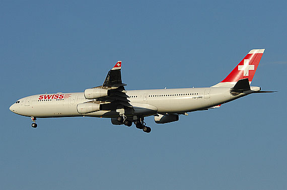 SWISS Airbus A340-300 HB-JMC_3 Foto PA Austrian Wings Media Crew