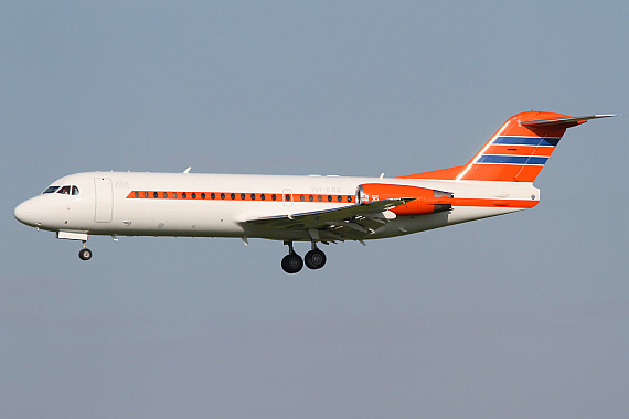 Fokker 70 der Koninklijke Luchtmacht mit den Vertretern der Niederlande - Foto: Thomas Ranner