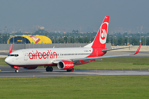 Air Berlin Boeing 737-800 D-ABKW Foto PA Austrian Wings Media Crew