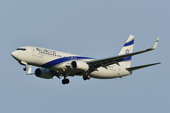 737-800 von EL AL, Symbolbild