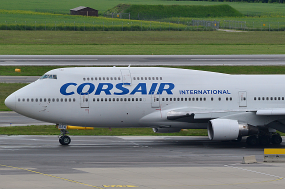 Corsair Boeing 747-400 Closeup F-HSEA_2 Foto PA Austrian Wings Media Crew