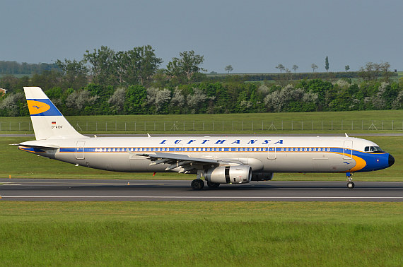 Lufthansa Retro Airbus A321 D-AIDV Foto PA Austrian Wings Media Crew