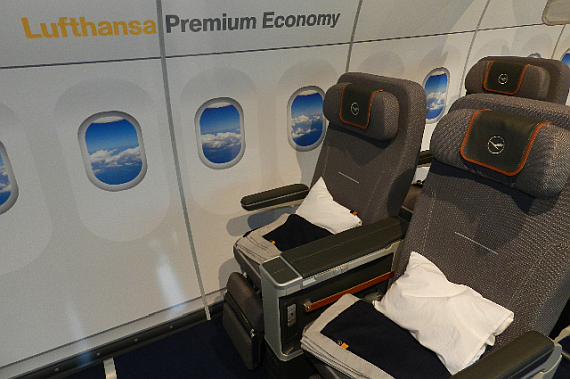 Premium Economy Class Lufthansa Präsentation Foto Franz Zussner_2