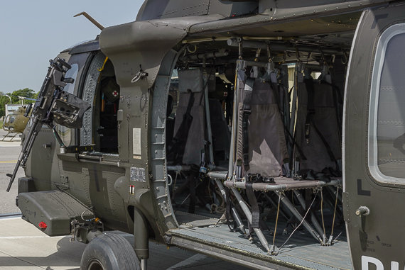 Detailaufnahme eines Black Hawk Detailaufnahme eines Black Hawk