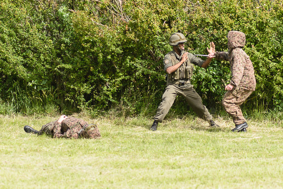 Vorführung der Infanterie Vorführung der Infanterie