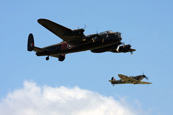 Die Avro "Lancaster" - Die Stütze des Bomber Command bei nächtlichen Angriffen auf Deutschland