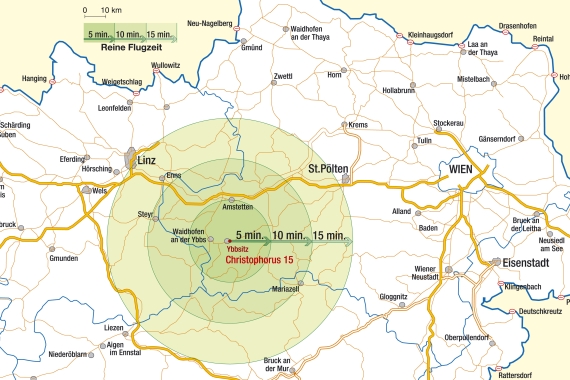 Das Einsatzgebiet von C15. Das Einsatzgebiet von C15.