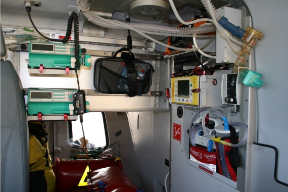 Modernste Technik in der Kabine. Modernste Technik in der Kabine.