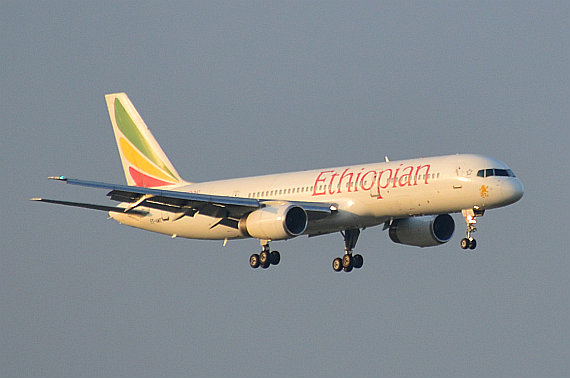 Ethiopian Airlines Boeing 757-200 ET-AMT Foto PA Austrian Wings Media Crew