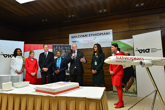 Ethiopian Airlines Erstlandung Ansprachen Foto PA Austrian Wings Media Crew Ethiopian Airlines Erstlandung Ansprachen Foto PA Austrian Wings Media Crew