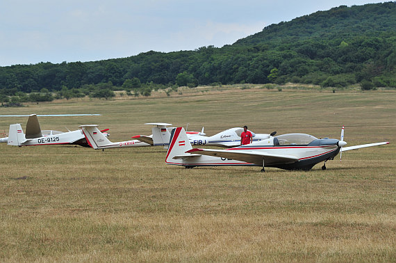 Flugplatzfest Spitzerberg 2014 Motorsegler Foto PA Austrian Wings Media Crew