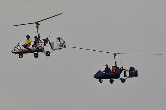 Tragschrauber Gyrocopter D-MHKO und D-MMGO Foto PA Austrian Wings Media Crew