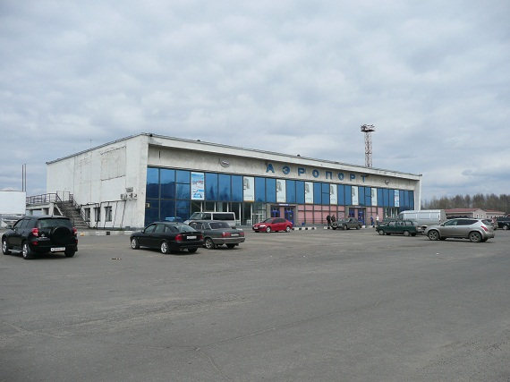 Das Inlandsterminal. Das Inlandsterminal.
