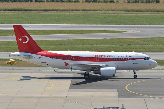 Turkish Airbus A319 TC-ANA Erdogan Foto Markus Dobrozemsky