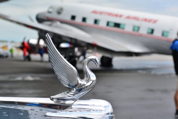 DC-3 Fly-In Closeup Foto PA Austrian Wings Media Crew