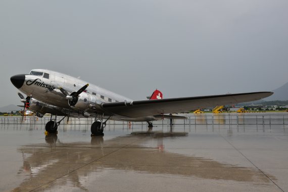 DC-3 Swissair Foto PA Austrian Wings Media Crew