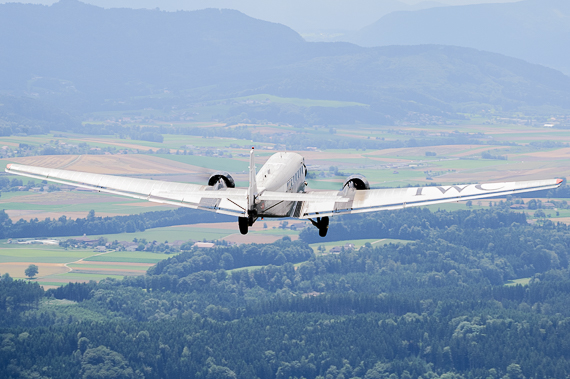 Junkers JU-52 in Wels - Foto: Markus Klein