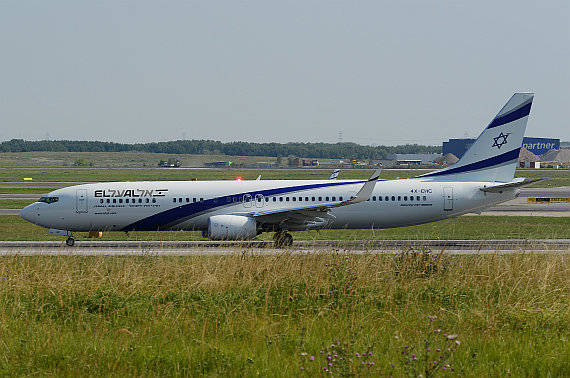 El Al Israel Airlines 4X-EHC Boeing 737-900ER Foto PA Austrian Wings Media Crew_018 Take off rund start